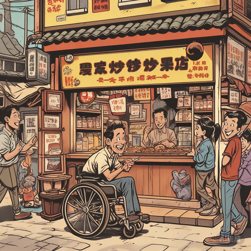 温情排解，守护残疾炒货店老板