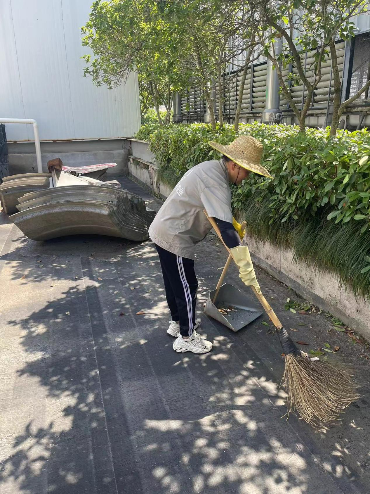 钱江商城发展顶楼区块算帐工作