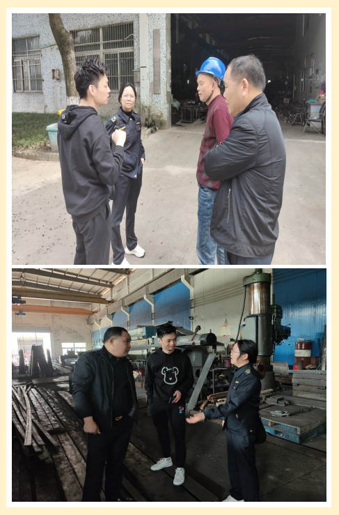 塘栖镇环保局辅导莅临园区领导调研