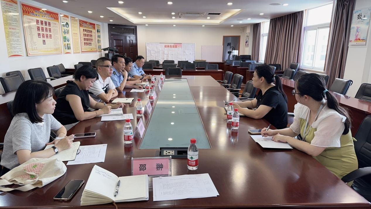 大关街路辅导莅临钱江商城调研领导党建文化示范点建设