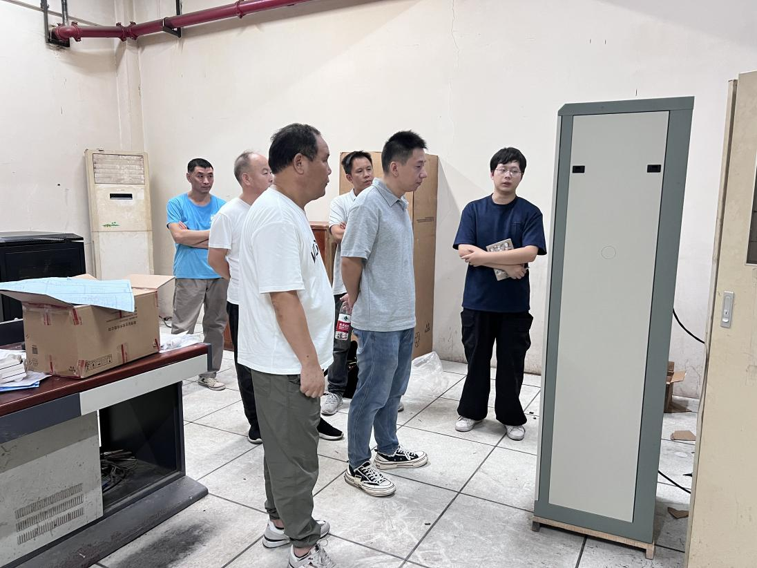 护航亚运丨集团基建办莅临数字产业园进行消防勘测工作