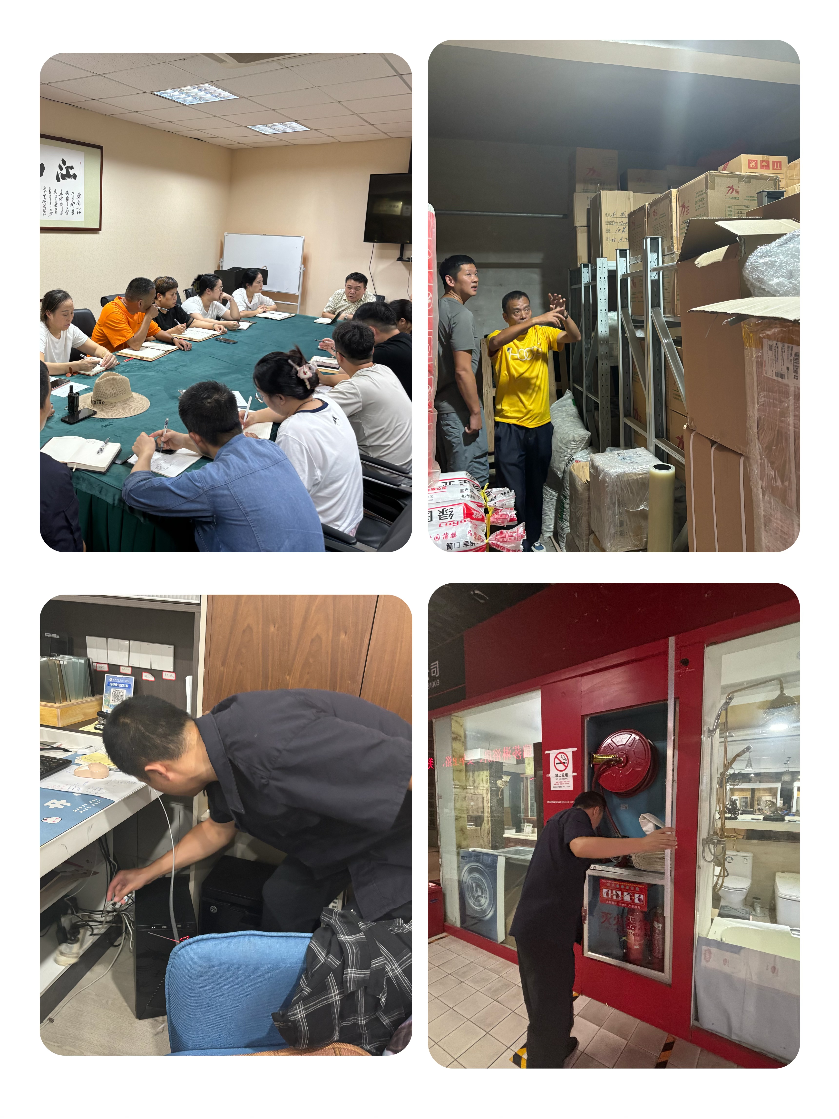 发展节前消防查抄，筑牢消防安全防线